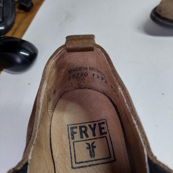 Frye Billy Shootie Western ankle leather brown/distressed 9B (discontinued) - Picture 8 of 11